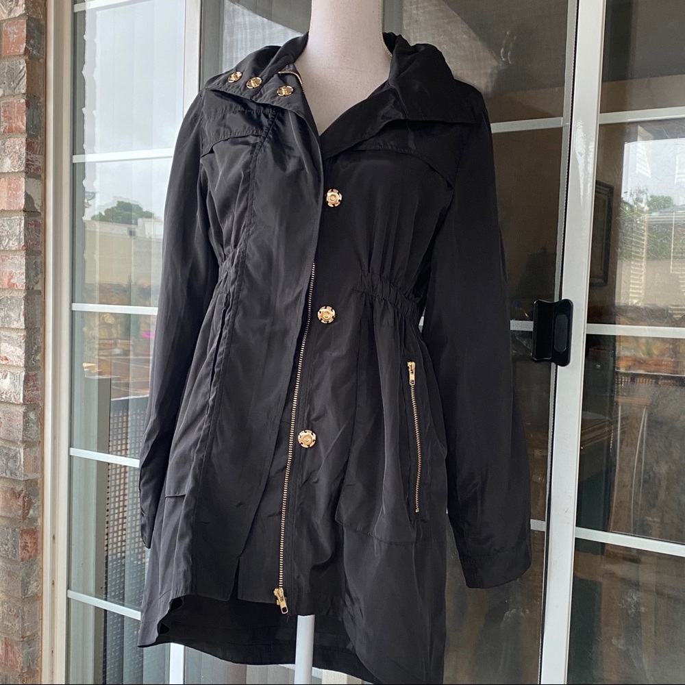 NWT Renee c. Black Windbreaker S - Picture 2 of 6